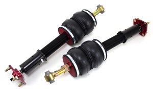Lexus GS300 Coilover Suspension Kit - Rear - Air Lift - Air Lift Performance with Adjustable Monotube - Black and Red - `98-`05